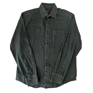 UNTUCKit Mens Small Green Button Up Shirt 100% Cotton Casual Untucked Fit